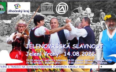 JELENOVRŠSKÁ SLAVNOST S FOLKLOREM A PLAVENÍM DŘÍVÍ, 14.08.2022