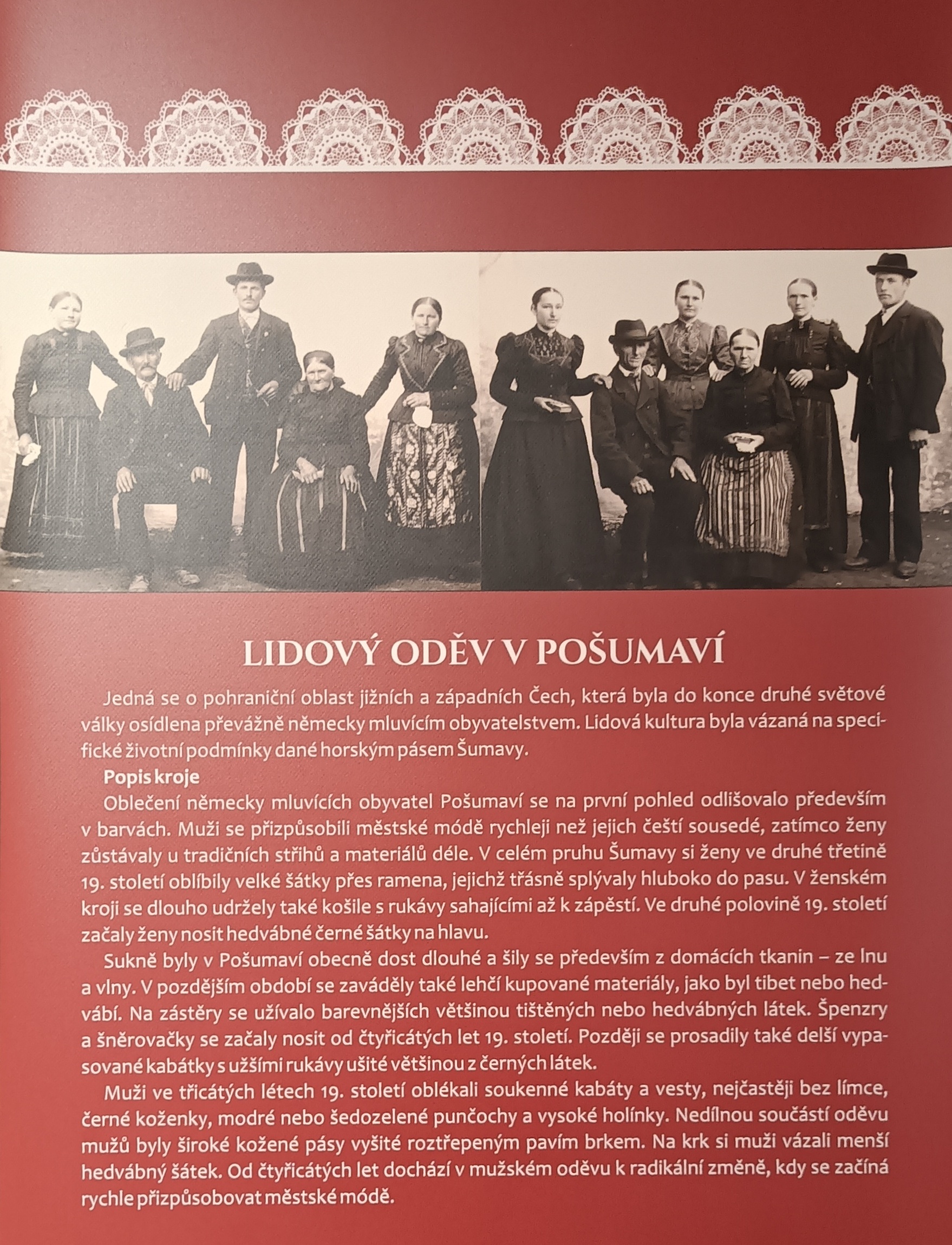 Výstava Jihočeské lidové kroje v Regionálním muzeu Český Krumlov
